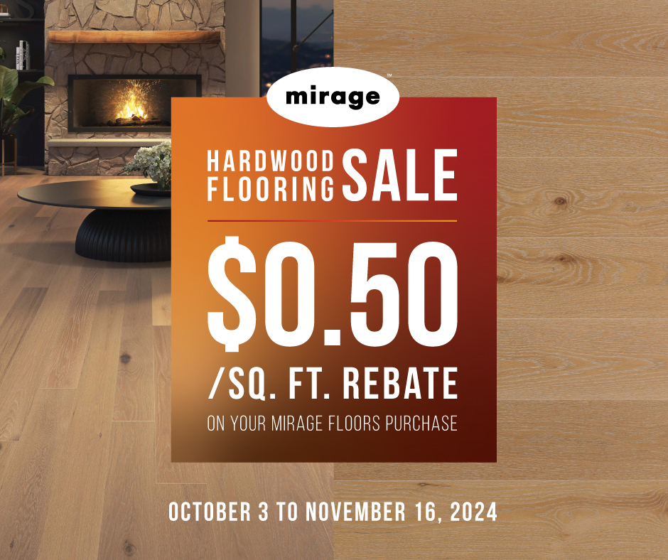 Hardwood flooring sale